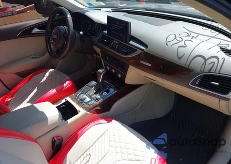 2016 Audi A6 2.0T Premium Plus из США, поврежденный, VIN WAUGFAFC9GN063774